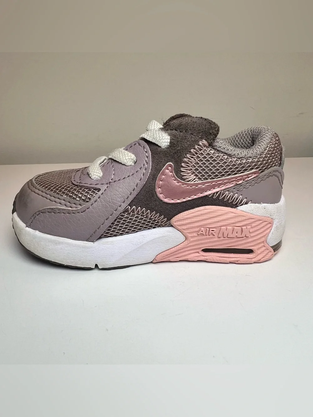 Nike Toddler Air Max Mauve Pink & Gray Sneakers